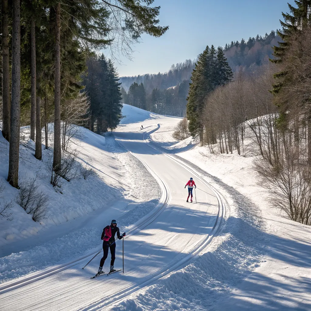 Advanced Cross-Country Skiing Course